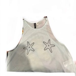 Star fish crop top